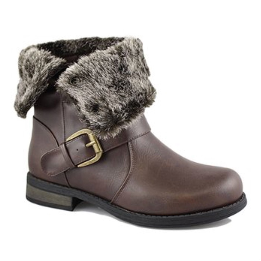 Sale ✅ Brown fold-over boots